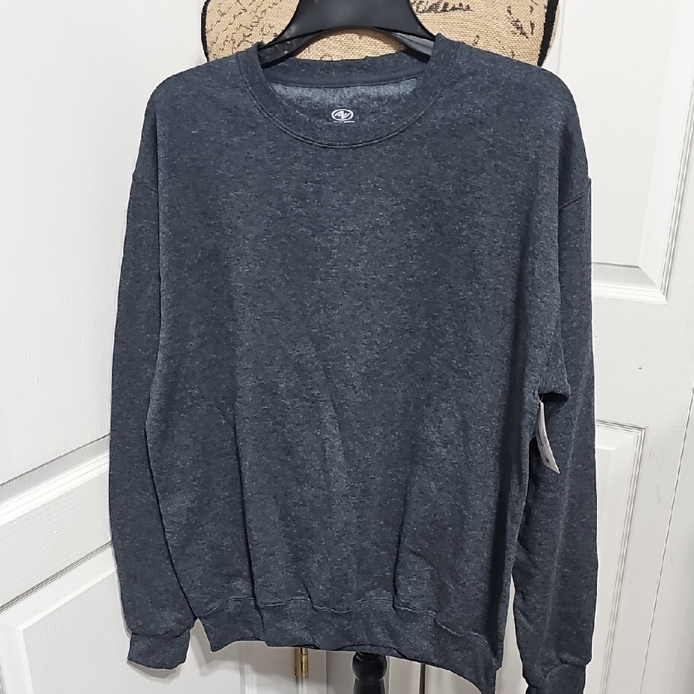 Nwt Mens Dark Grey Pull Over Sweater #13